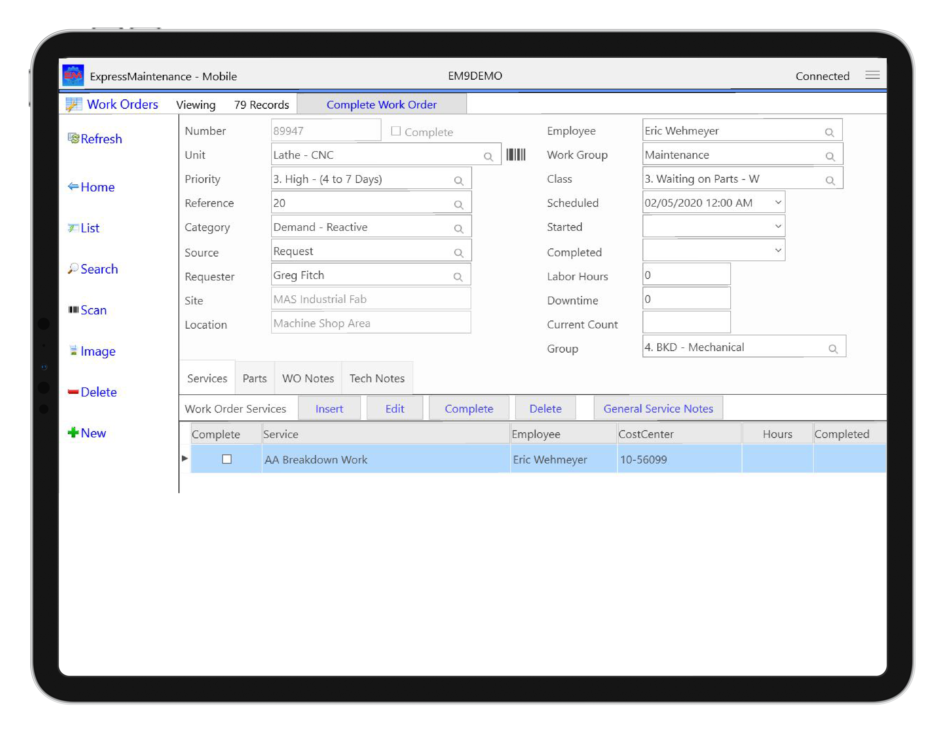 Express Maintenance Mobile App Express Maintenance Mobile App