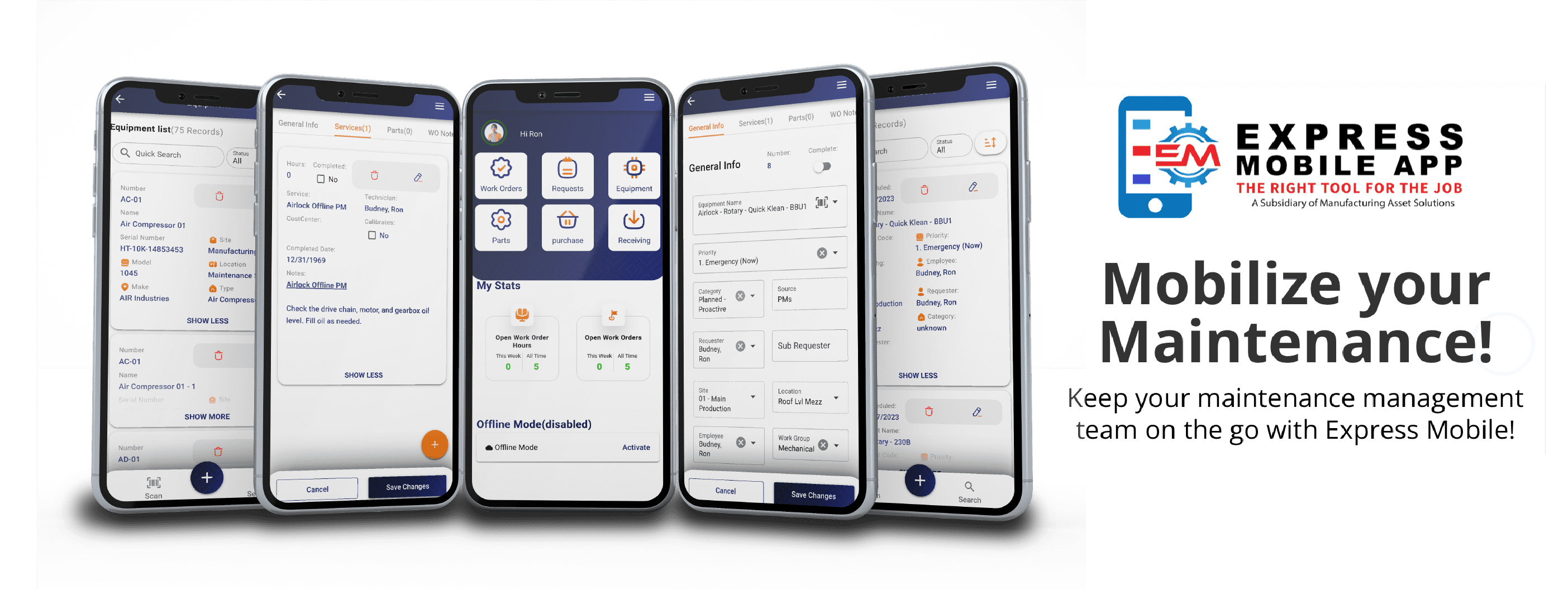 Express Maintenance Mobile App